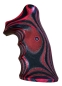 Preview: Nill  Griff, Smith & Wesson Schwarz/Rot aus Schichtholz